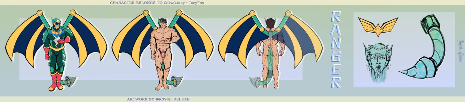 3 rotation - fully dressed front, undressed front and naked back