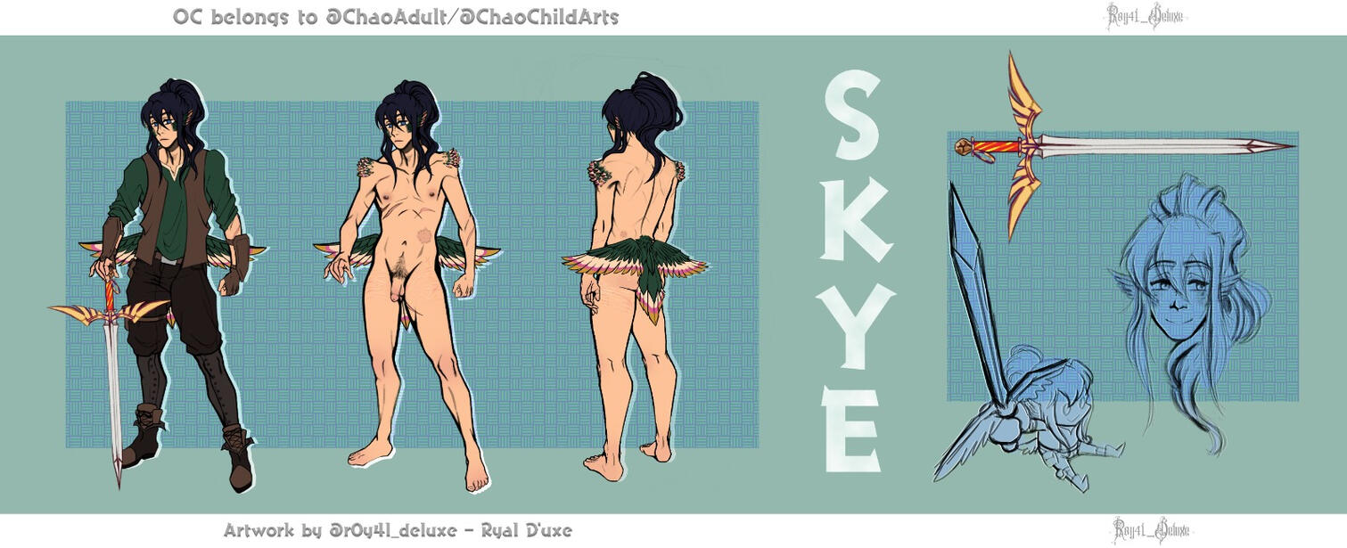 3 rotation - fully dressed front, undressed front and naked back