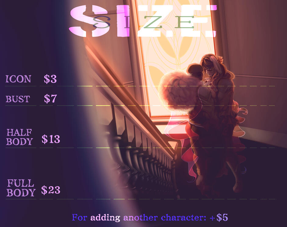 Size type sheet