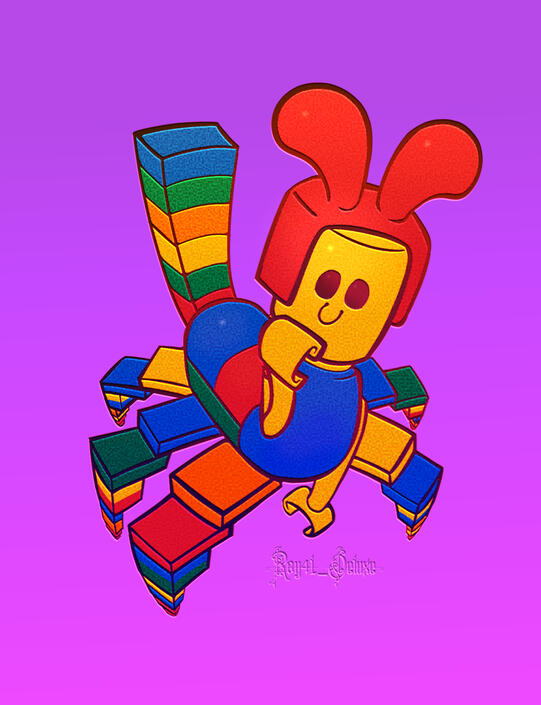 flat color example
